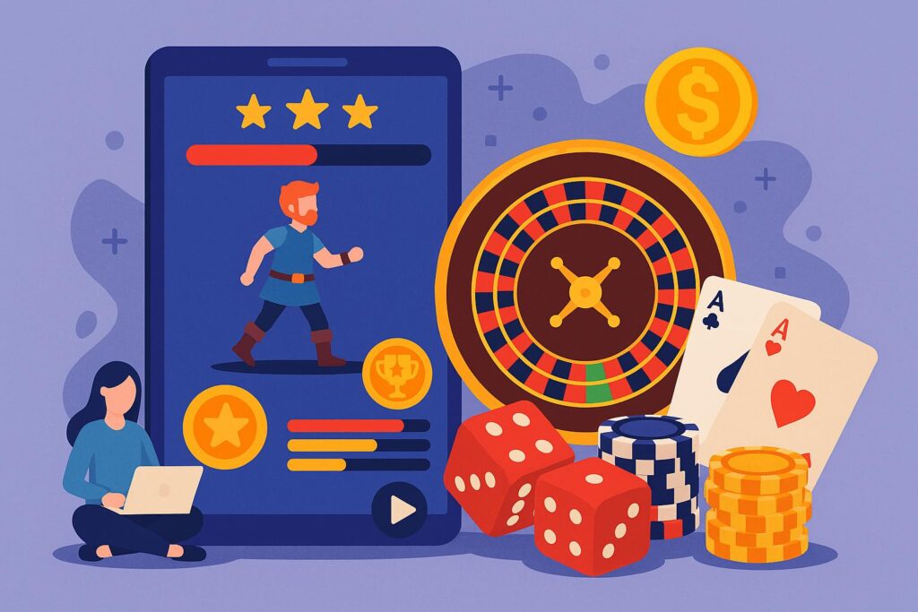Gamification and Gambling: Where Casino Mechanics Meet Game Design